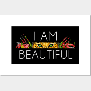 i am beautiful Posters and Art